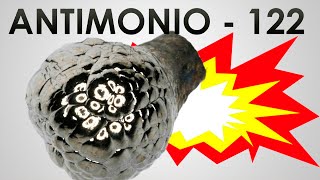 Antimonio  ¡El elemento más explosivo de la Tierra [upl. by Aikkan]