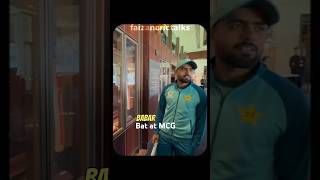 Babar Azam bat at MCG long room [upl. by Demaggio811]