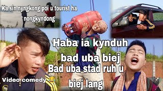 Haba ia kynduh bad u biej bad uba stad ruh u biej lang Tourist video comedy 😂Bah Biria 😂comedy [upl. by Dani]