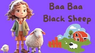 Baa Baa Black Sheep  Classic Nursery Rhyme for Kids kidssongs infobells nurseryrhyme childrensr [upl. by Yajeet]