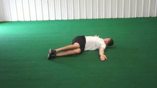 Side lying T Spine Rotation  Thoracic Spine Mobility [upl. by Kepner]