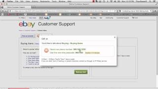 How to Contact Customer Service at eBay [upl. by Neville]