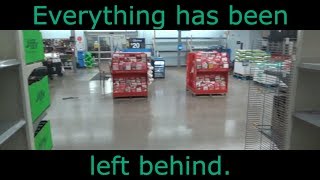 Abandoned Walmart with Power and Everything Left Behind [upl. by Dlonyer]