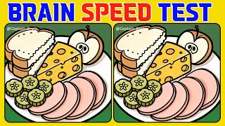 🧠🧩Spot the 3 Differences  Brain Speed Test 《A Little Difficult》 [upl. by Marozas651]