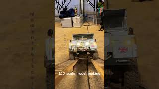 110 scale model making Save the Date Emsland Modellbau Lingen 2025 modelling landroverseries1 [upl. by Sparks]