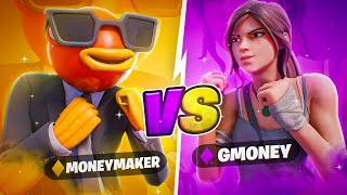 Moneymaker vs GMoney 1000 Fortnite Wager [upl. by Nefets]