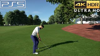 PGA TOUR 2K21 PS5 4K 60FPS HDR Gameplay [upl. by Ecneps]