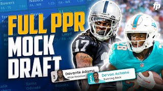 The Gang Does A PPR MOCK DRAFT 2024 Fantasy Football [upl. by Nnorahs]