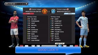 Pes 2013  Best Manchester Utd Gameplan  Formation  HD [upl. by Chrisoula]