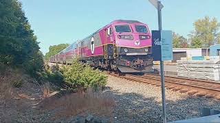 MiddleboroughLakeville Line Railfanning  91624 [upl. by Witt]