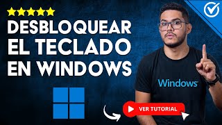 Cómo DESBLOQUEAR EL TECLADO en Windows 10  🔓​ Solución Teclado Bloqueado ​⌨️​ [upl. by Ykceb660]