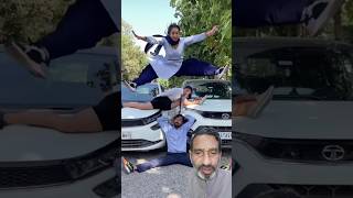 Sabke Dil Hala ke rakh diye gymnastacrobatics action viralshort stuntsplit flexibility [upl. by Legna]