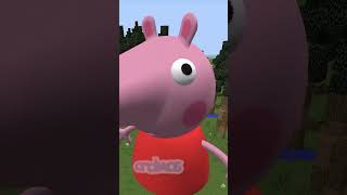 Peppa Pig Grew Bigger And Decided To ATTACK Her Family  Peppa Pig Parody In Minecraft [upl. by Atilef]