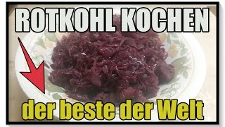 ROTKOHL KOCHEN ▶ Einfach und mega lecker [upl. by Bik709]