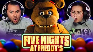 FIVE NIGHTS AT FREDDYS 2023 MOVIE REACTION First Time Watching  FNAF Movie  Freddy Fazbear [upl. by Nylahsoj]