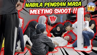 NABILA PENGS4N MASA MEETING SHOOT   PRANK AMIR RISAU ATAU TAK [upl. by Eelyahs]