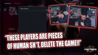 DSP Rage Quits SF6 After Bragging About How Good He Is and Getting Cooked in Master Rank All Day [upl. by Nirhtak]