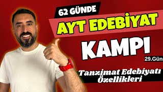 Tanzimat Edebiyatı Tüm Özellikleri  62 Günde AYT EDEBİYAT Kampı 2024 PDF 📌29Gün  Deniz Hoca [upl. by Connolly154]