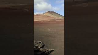 Inside the Timanfaya National Park Mountains of Fire Lanzarote volcano lanzarote lava travel [upl. by Rahr]