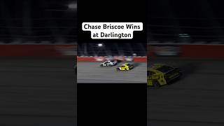 Chase Briscoe wins at Darlington nascar shorts [upl. by Catie]