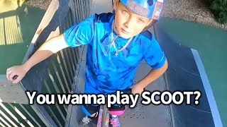 SCOOT BATTLE He is too good 🏆🛴Roman Dellapena shorts shortvideo viralvideo challenge scooter [upl. by Suoilenroc]