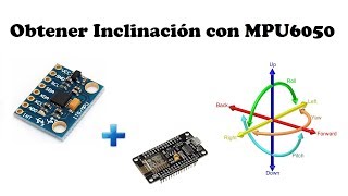 Tutorial 23 ESP8266 – Obtener Inclinación con MPU6050 GY521 [upl. by Suhpesoj]