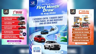 Vision 2 India  Every Month Draw and Win Big Prizes  Best Scheme Ever [upl. by Viv40]