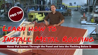 Roofing Intelligences Metal Roofing Video Highlights [upl. by Reinaldos]