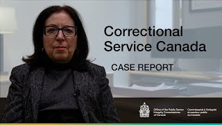 Case Report  Correctional Service Canada March 2024 [upl. by Issirk277]