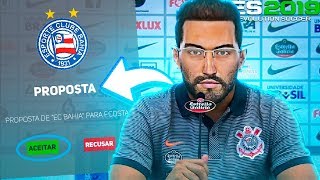 PES 2019 MASTER LEAGUE 10  URGENTE EU RECEBI PROPOSTA DE OUTRO TIME [upl. by Ahen]