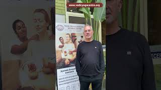 Review of Yoga Retreat at Vedic Yoga Centre Rishikesh India  Chris from UK [upl. by Ralf]