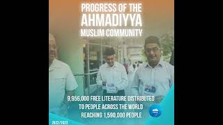 Progress of the Ahmadiyya Muslim Community 2023 [upl. by Markus]