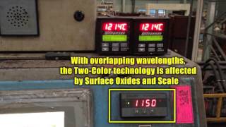 Pyrometer Comparison  Steel Billet [upl. by Bernardi735]