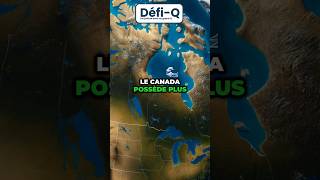 Quriosité   Le Canada roi des lacs  shorts funfacts canada [upl. by Angela]