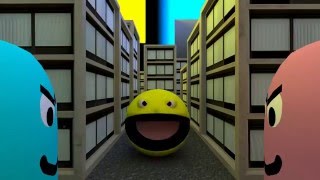 PacMan 3D  The Movie [upl. by Onitrof]