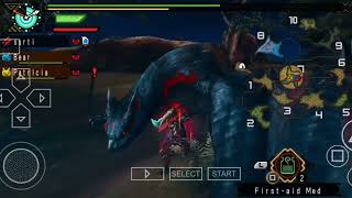 Nargacuga Is that you  Monster Hunter Portable 3rd psp games [upl. by Barra947]