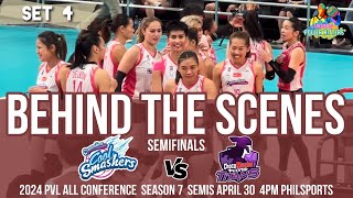 Creamline vs Choco Mucho Set 4 Semis Apr 30 2024 PVLAFC [upl. by Frame]