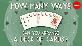 How many ways can you arrange a deck of cards  Yannay Khaikin [upl. by Alikee352]