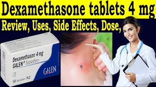 Dexamethasone tablets ip 4mg uses in hindi  review galen 4 mg tablets  Uses Side Effects Dose [upl. by Leola]