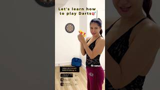 🎯1st Dart Challenge🤌🧿darts fitsamra dartschallenge bullseye athlete shorts short gap fyp [upl. by Han]