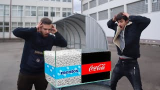 Eksperiment Coca Cola VS Mentos [upl. by Fee207]