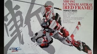 Gundam Astray Red Frame Perfect Grade 160 review [upl. by Deming]