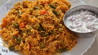 Vegetable Biryani  Veg Biryani in Pressure Cooker Lunch Box Recipe [upl. by Timmons]