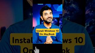 Install Windows 10 on Mac  Run Windows OS on Mac shorts mac tricks hindi [upl. by Yelyk624]