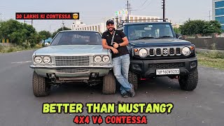 Contessa the Indian mustang 😍  V6 Engine swap With 4x4 😱 [upl. by Atonsah]