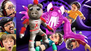 Hardest Roblox Piggy Level FGTeeV Family Plays The Hunt Event [upl. by Molini392]