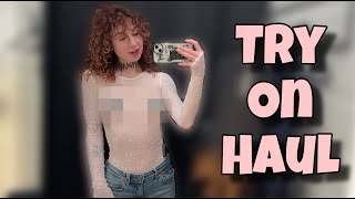 4K Transparent Try On Haul  Get Ready With Polly [upl. by Kaela]