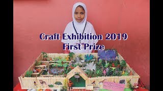 Craft Exhibition 2019 First Prize  School Activities  Urdu School Activities  Craft Exhibition [upl. by Dilahk]