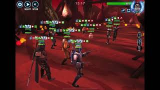 SWGOH Galactic Challenge Scoundrels vs Droids Tier 7 [upl. by Magnuson]