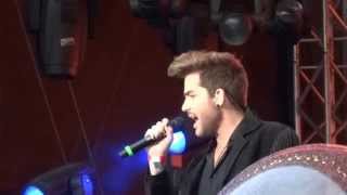 Adam Lambert  Ghost Town  Live Aid Suomi 060615 [upl. by Seigel355]